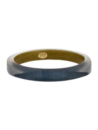 Pre-owned Alexis Bittar Lucite Bangle Bracelet, 7.75" In Multi
