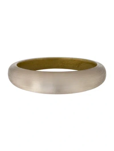 Pre-owned Alexis Bittar Lucite Bangle Bracelet, 8" In Multi