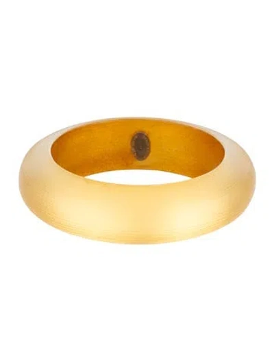 Pre-owned Alexis Bittar Lucite Bangle Bracelet, 8" In Multicolor