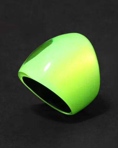 Alexis Bittar Lucite Block Ring- In Green