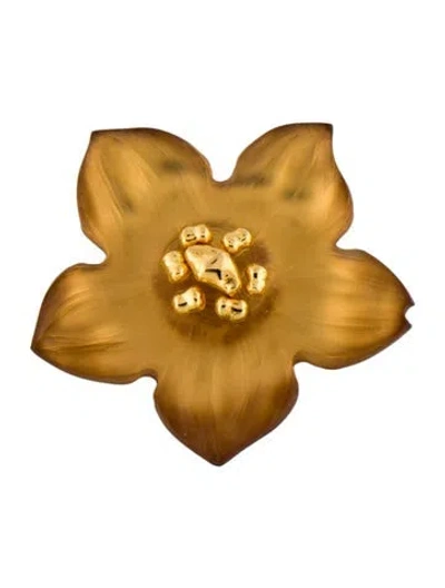 Pre-owned Alexis Bittar Lucite Brooch Pin