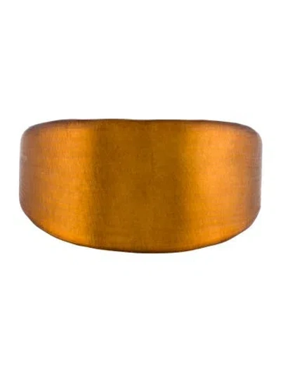 Pre-owned Alexis Bittar Lucite Cuff Bracelet, 7" In Multi