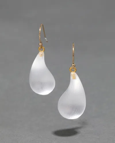 Alexis Bittar Lucite Dewdrop Earring- In Gold