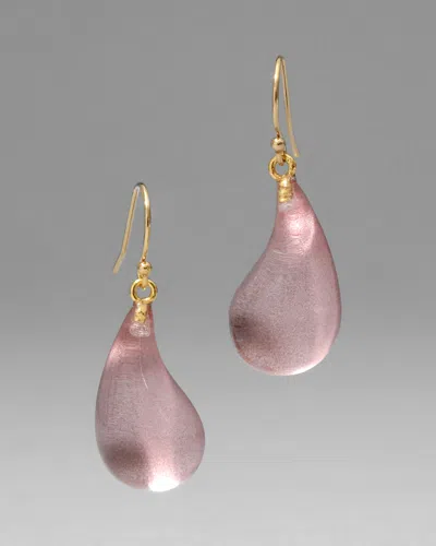 Alexis Bittar Lucite Dewdrop Earring- In Gold