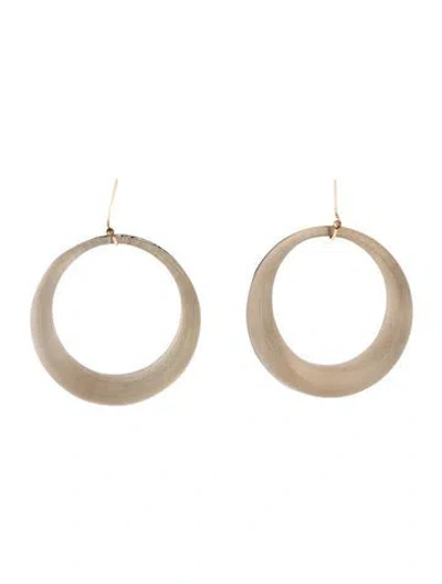Pre-owned Alexis Bittar Lucite Drop Earrings In Multi