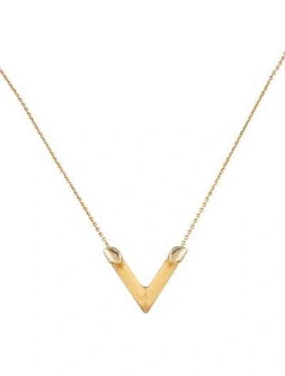 Pre-owned Alexis Bittar Lucite Pendant Necklace, 18.75" In Multicolor