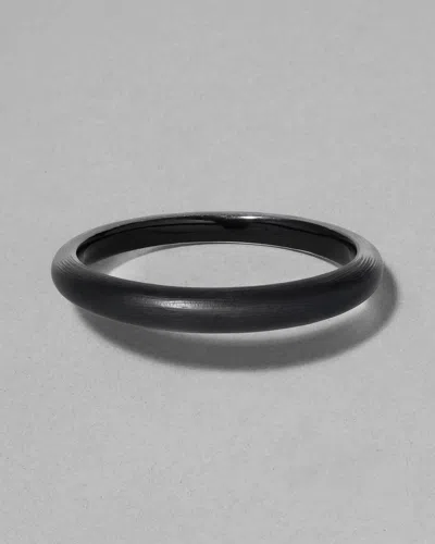 Alexis Bittar Lucite Skinny Bangle Bracelet- In Black