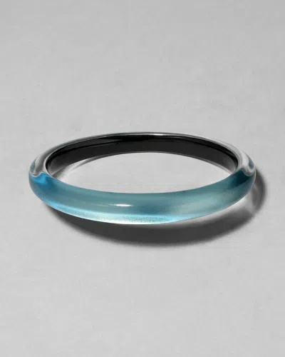 Alexis Bittar Lucite Skinny Bangle Bracelet- In Blue