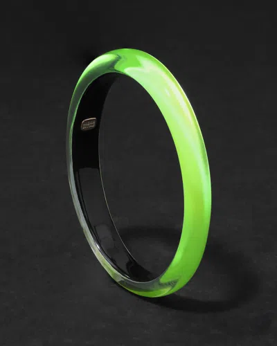Alexis Bittar Lucite Skinny Bangle Bracelet- In Green