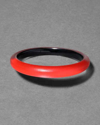 Alexis Bittar Lucite Skinny Bangle Bracelet- In Red