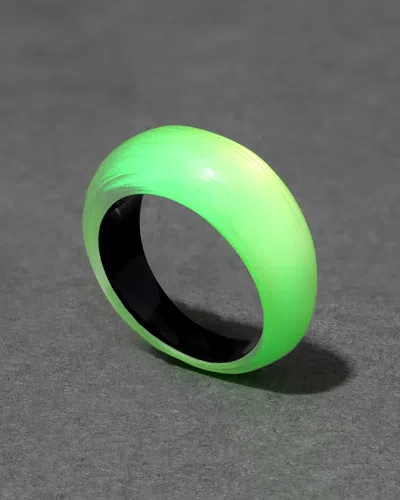 Alexis Bittar Lucite Tapered Ring- In Green