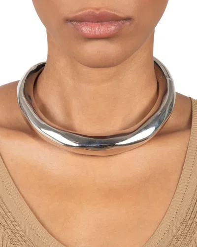 Alexis Bittar Metal Hinge Collar Necklace In Pattern