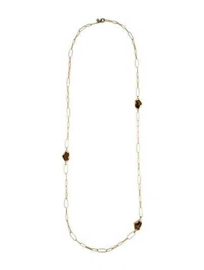 Pre-owned Alexis Bittar Miss Havisham Station Necklace, 42.5" In Multi