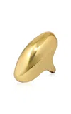 Alexis Bittar Molten 14k Gold-plated Knuckle Ring