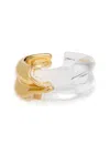 Alexis Bittar Molten 14kt Gold-plated And Lucite Bracelet In Gold