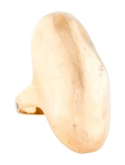 Pre-owned Alexis Bittar Molten Cocktail Ring In Multi