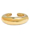 Alexis Bittar Molten Large Hinged Cuff Bracelet In 14k Gold Plated In Gold