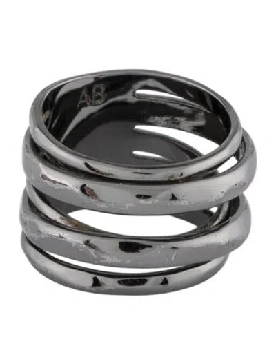 Pre-owned Alexis Bittar Orbiting Ring In Multi