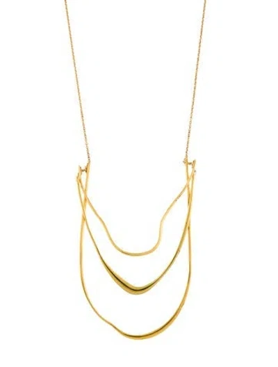 Pre-owned Alexis Bittar Pendant Necklace, 31.25" In Multi
