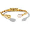Alexis Bittar Perla Cuff Bracelet In Stones