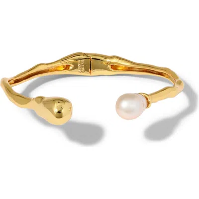 Alexis Bittar Perla Cuff Bracelet In Stones