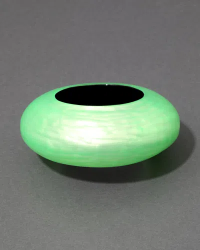 Alexis Bittar Puffy Lucite Bangle Bracelet- In Green
