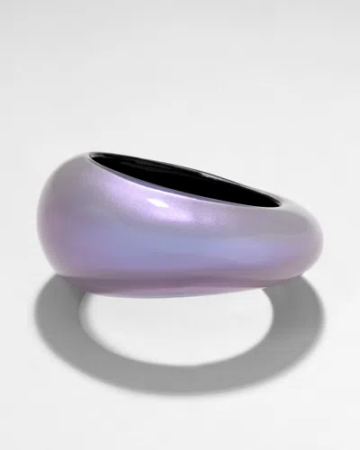 Alexis Bittar Puffy Lucite Tapered Bangle Bracelet- In Multi