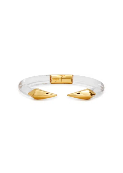 Alexis Bittar Pyramid Lucite And 14kt Gold-plated Bracelet