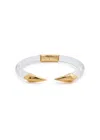 Alexis Bittar Pyramid Lucite And 14kt Gold-plated Bracelet In Gold