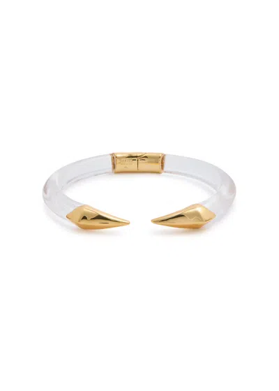Alexis Bittar Pyramid Lucite And 14kt Gold-plated Bracelet