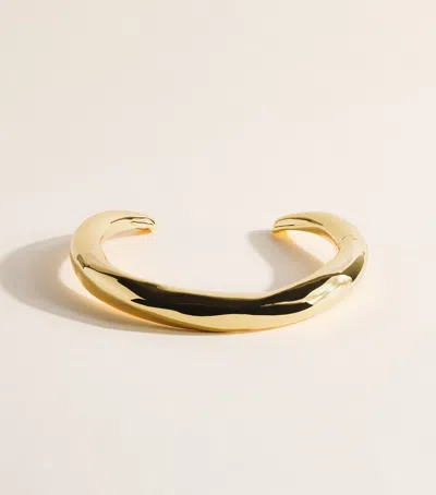 Alexis Bittar Small Gold-plated Hinge Collar Necklace
