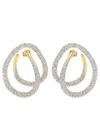 Alexis Bittar Solanales 14kt Gold-plated Drop Earrings In Metallic