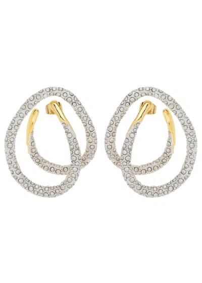 Alexis Bittar Solanales 14kt Gold-plated Drop Earrings In Metallic
