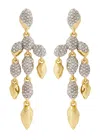 ALEXIS BITTAR ALEXIS BITTAR SOLANALES 14KT GOLD-PLATED DROP EARRINGS