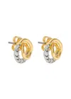 Alexis Bittar Solanales 14kt Gold-plated Hoop Earrings In Gold