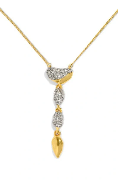 Alexis Bittar Crumpled Drop Earrings In No Stones
