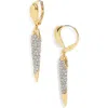Alexis Bittar Solanales Crystal Spear Earrings In Crystals