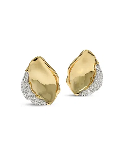 Alexis Bittar Solanales Crystal Petal Post Earrings In Multi