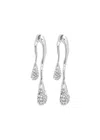 Alexis Bittar Solanales Drop Earrings In Silver