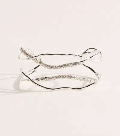 Alexis Bittar Solanales Intertwined Cuff Bracelet In Metallic