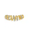Alexis Bittar Solanales Coiled Cuff Bracelet In Gold