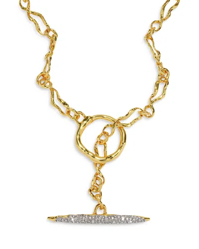 ALEXIS BITTAR SOLANELAS CRYSTAL TOGGLE NECKLACE