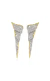 Alexis Bittar Alexis Bitar Solanales Crystal Cascade Statement Earrings In Metallic