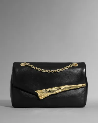 ALEXIS BITTAR THE ANGULAR SHOULDER BAG-