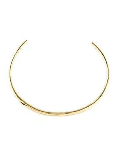 Pre-owned Alexis Bittar Thin Collar Necklace, 10" In Multi