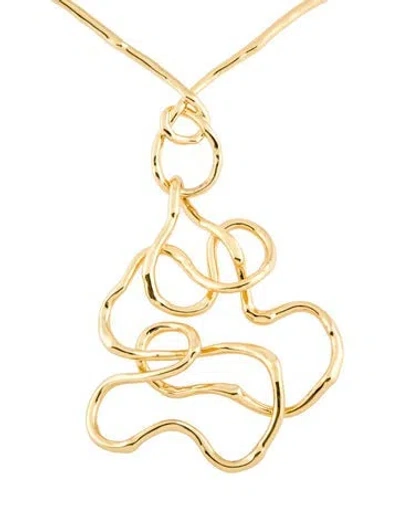 Pre-owned Alexis Bittar Twisted Statement Collar Necklace, 13.5" In Multi