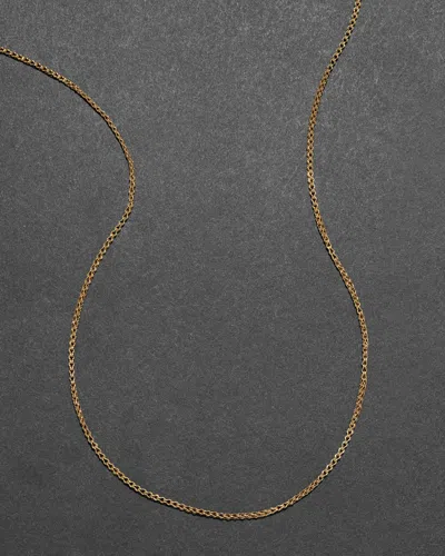 Alexis Bittar Vintage 9k Gold Foxtail Chain Necklace  | Statement Jewelry From