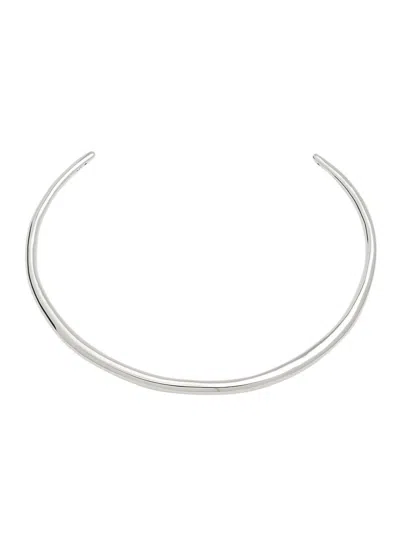 Alexis Bittar Thin Collar Necklace In Metallic