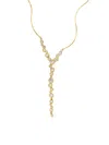 Alexis Bittar Asterales Crystal-embellished Cascading Necklace In Gold