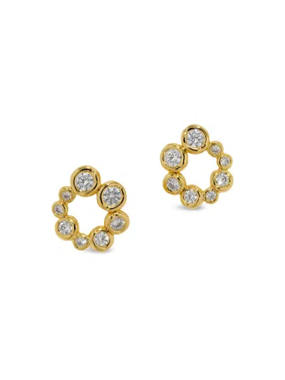 Alexis Bittar Asterales Petite Bubble Stud Earrings In Purple